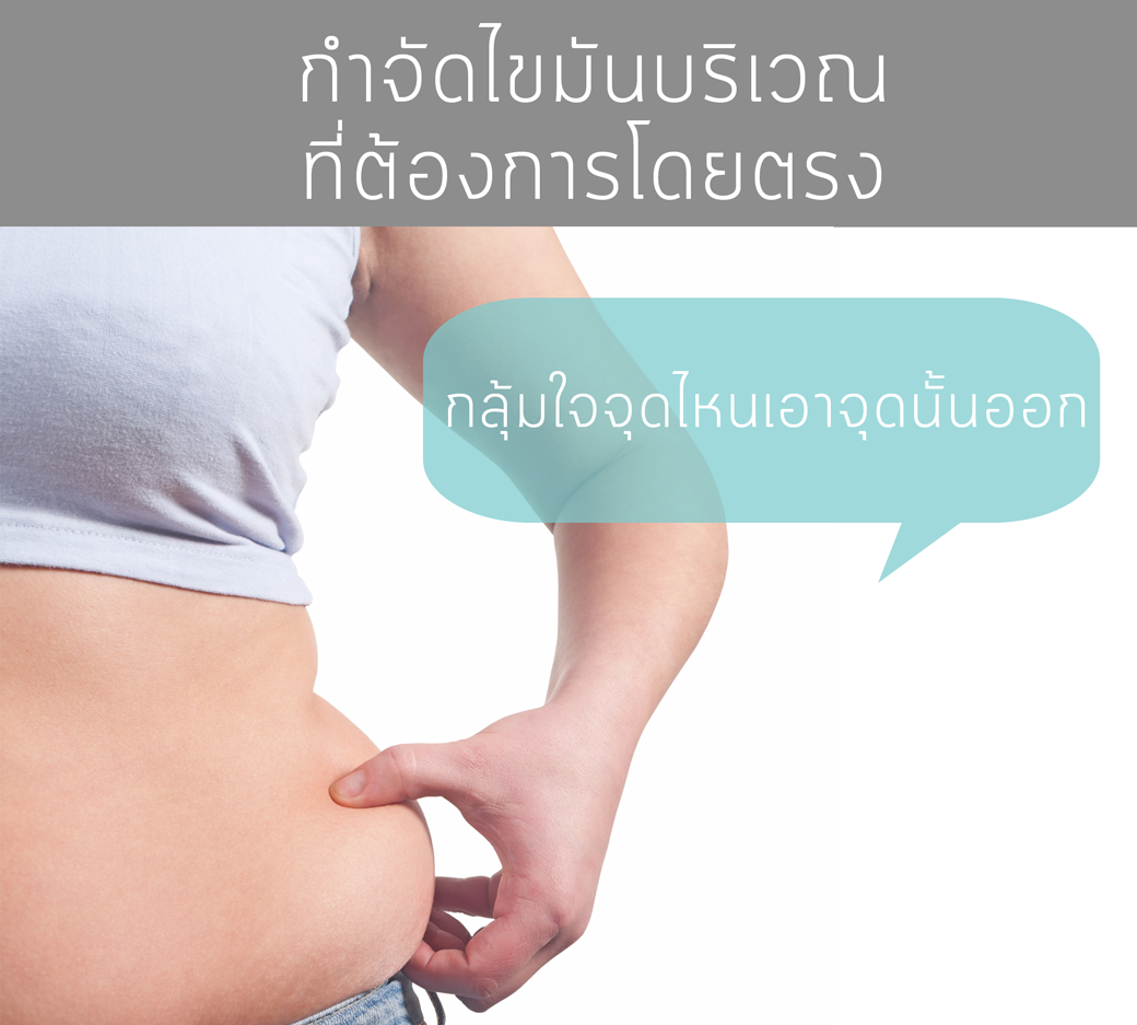 ลดสัดส่วนด้วยการสลายไขมันเลือกอย่างไรตรงประเด็น!!!